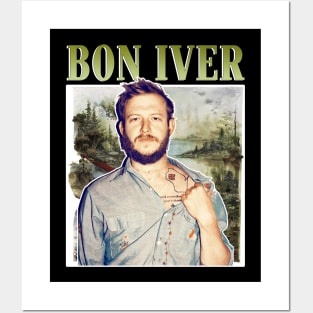 Bon Iver Vintage bootleg Posters and Art